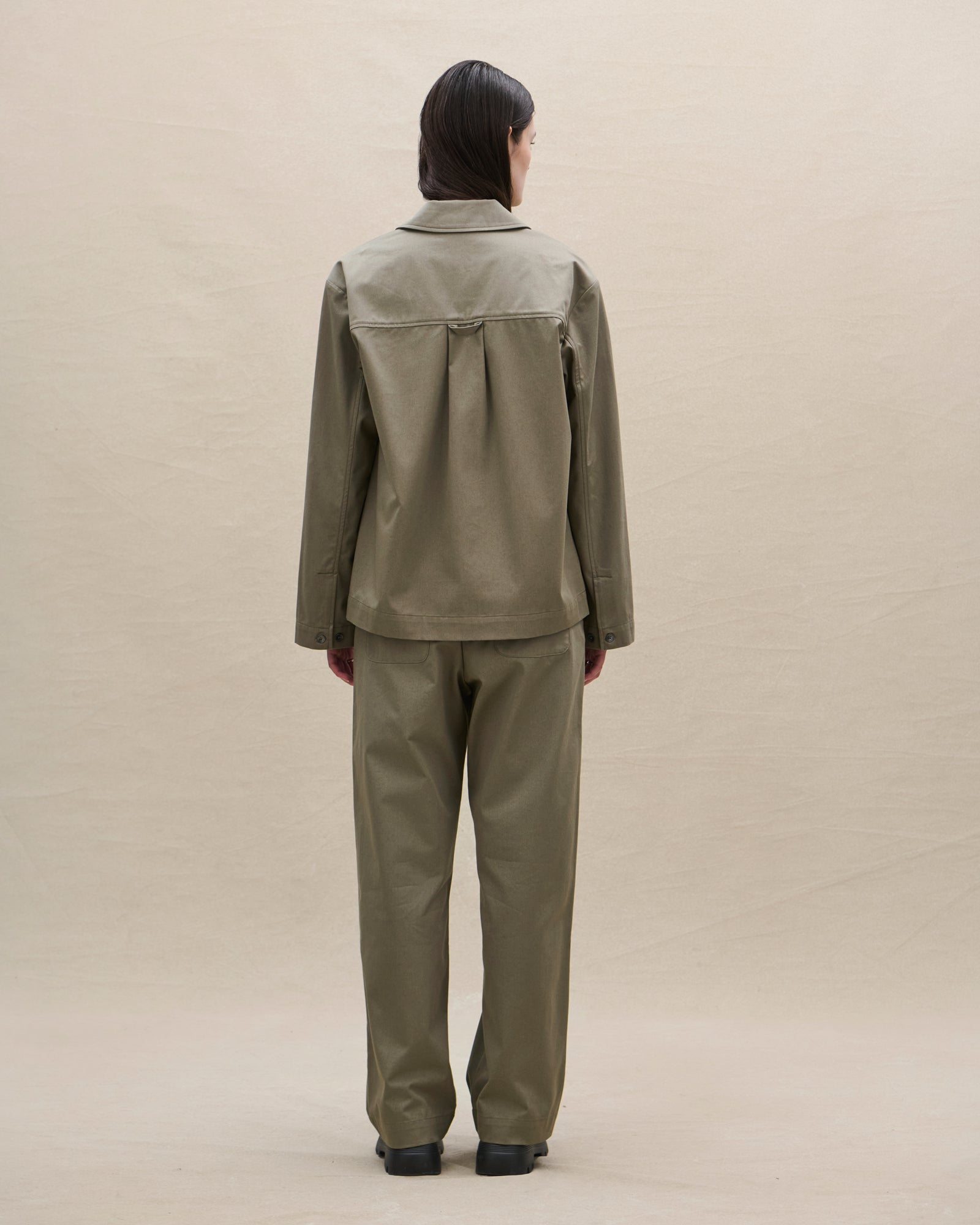 TWILL OVERSHIRT (green) - Avanetaa