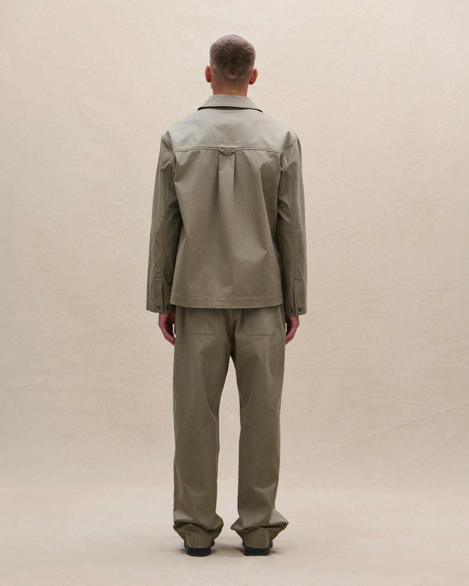 TWILL OVERSHIRT (green) - Avanetaa