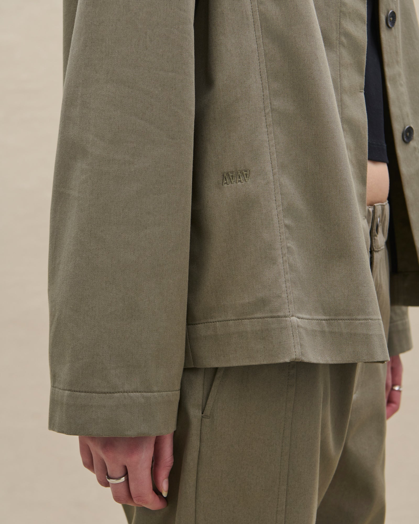 TWILL OVERSHIRT (green) - Avanetaa
