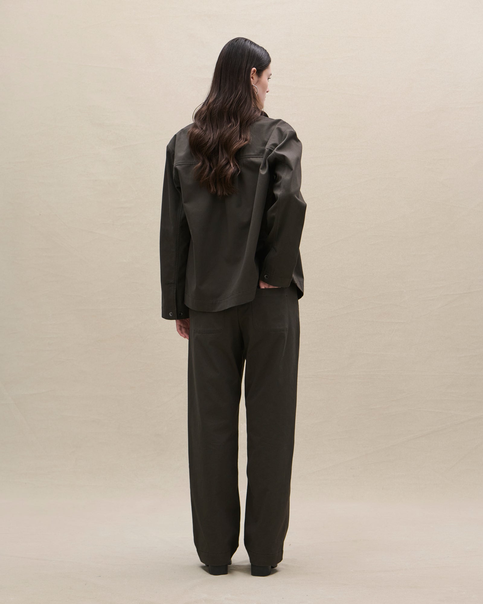 TWILL PANTS (brown) - Avanetaa